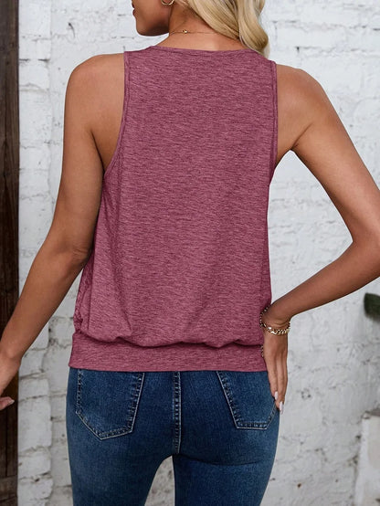 New Summer Women's V-neck Tank Top