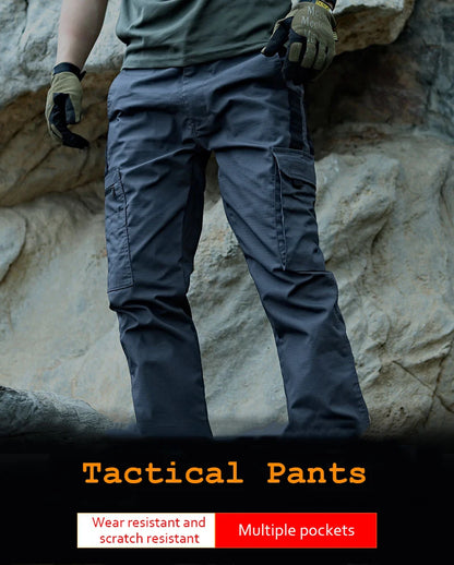 New Tactical Work Pants Men Outdoor Cargo Waterproof Trousers