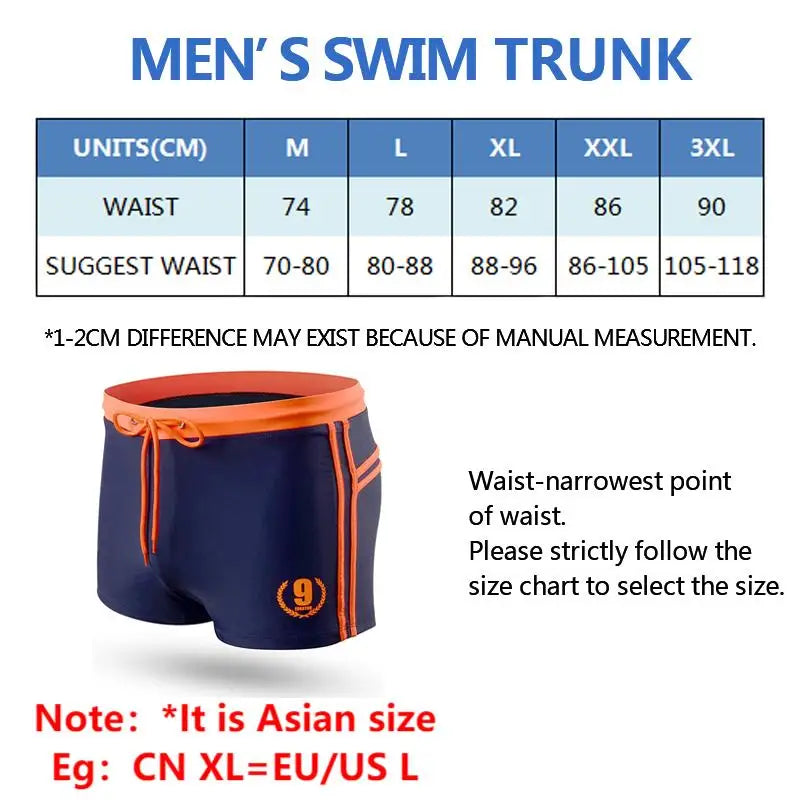 Men's Swimming Briefs Swimtrunks Homens Maillot De Bain