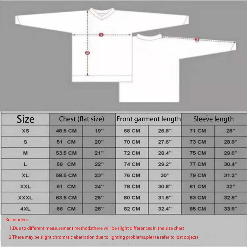 2025 Mountain Enduro MTB Shirt Long Sleeve Downhill Jersey