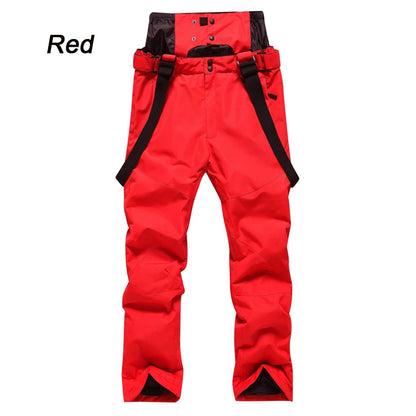 New Winter Windproof Waterproof Ski Pants Men Brand Gear