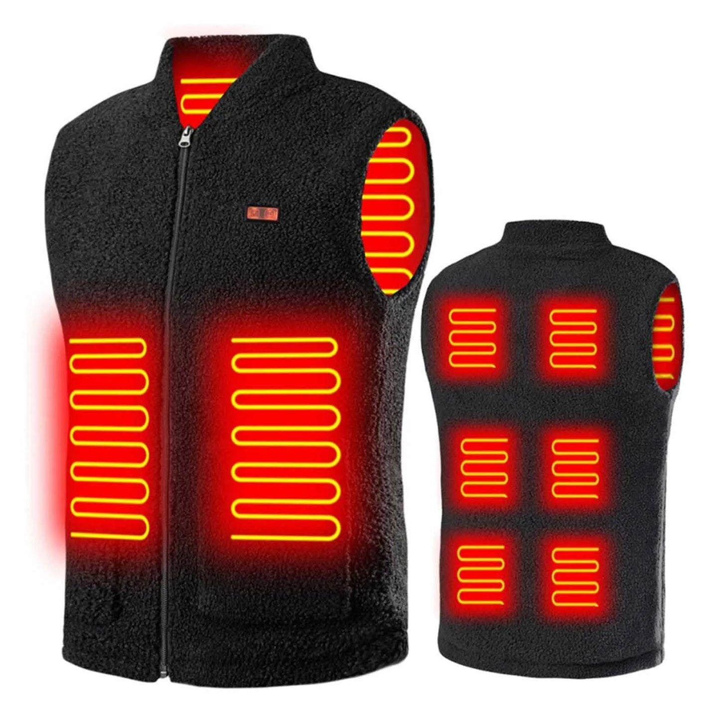 Men/Women Winter Smart Heated Vest Coat USB Electric Jacket