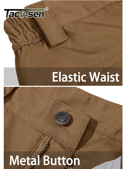 TACVASEN Cargo Work Pants With Multi-Pockets For Men