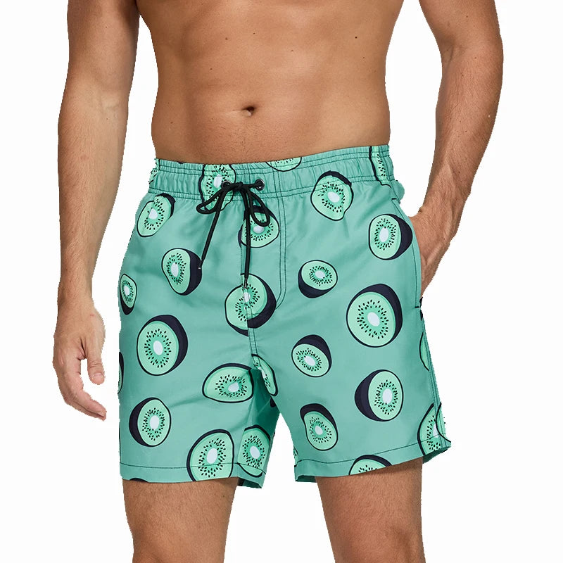 Men's Classic Swim trunk Beach Shorts Quick Dry