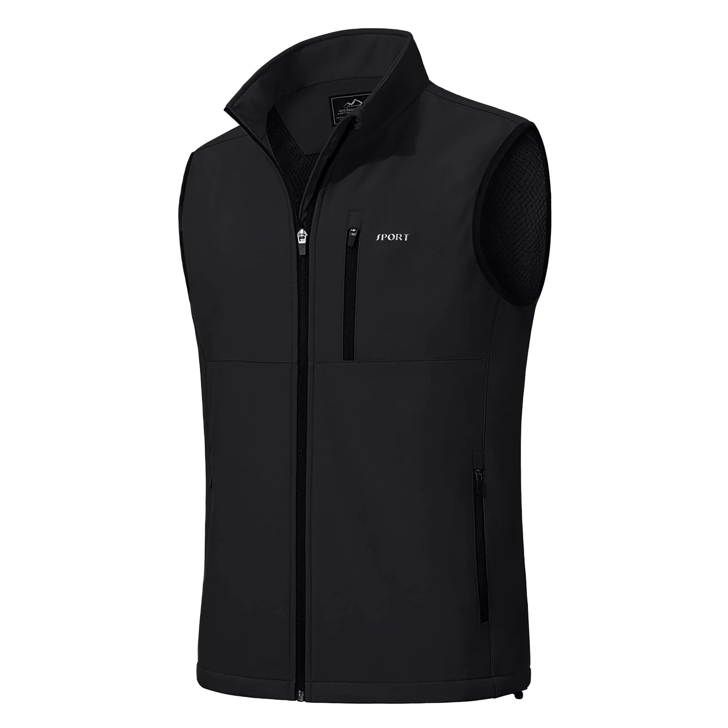Men's Summer Lightweight Hiking Vest – Windproof, Sleeveless Work Jacket for Outdoor Activities, Climbing, Camping, and Fishing