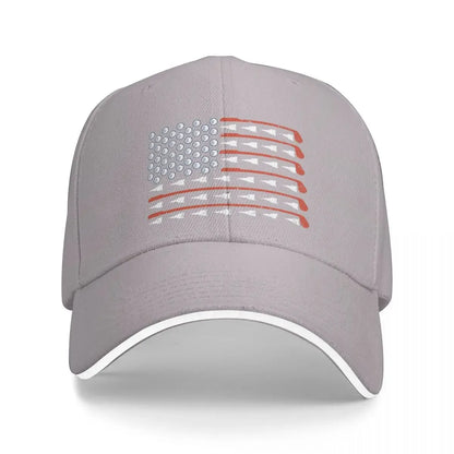 American Flag Golf Cap Baseball Cap Fluffy Hat Hood Caps