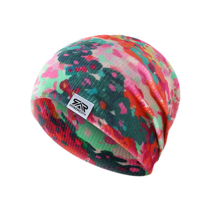 Beanie Winter Hats For Men Warm Colorful Printing Caps