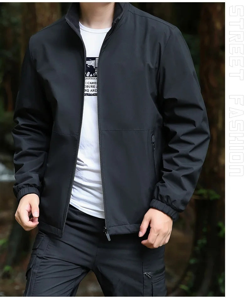 Winter Coat Man Bomber Male Casual Style Militari Jacket