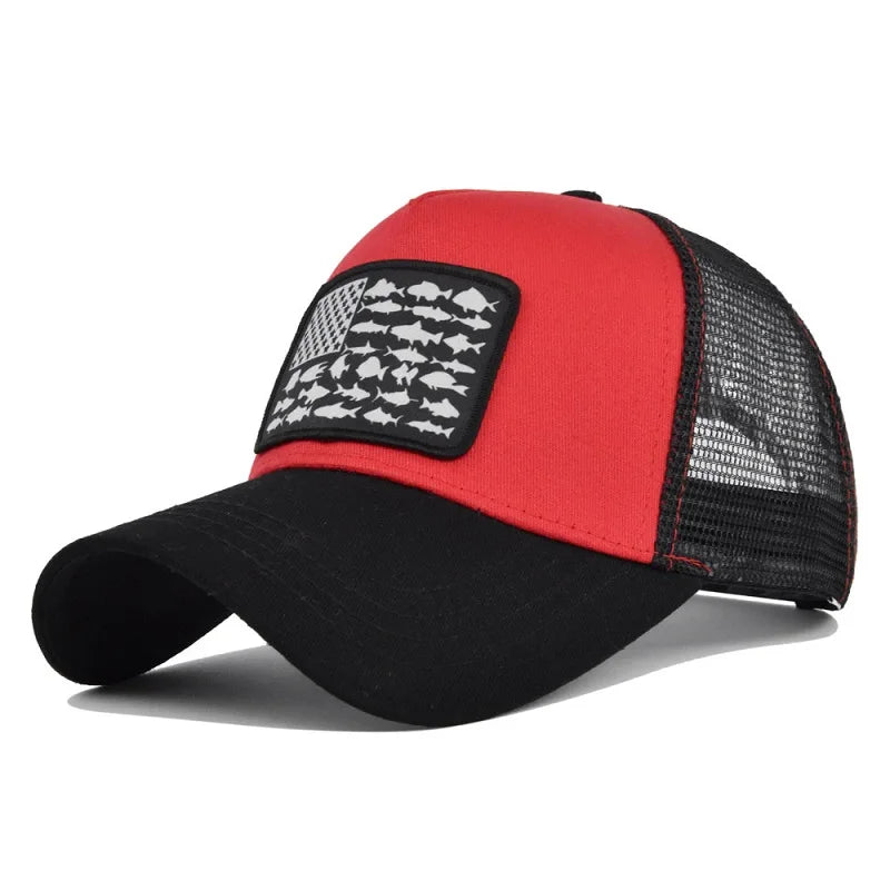 Unisex Snapback Caps Men Breathable Mesh Hats for Women