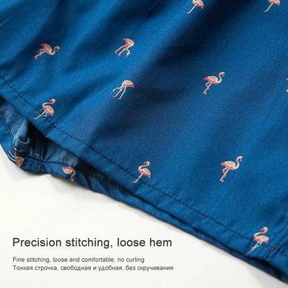 1Pc Men's Boxers Printing Arrow Panties Oversized Cotton Shorts