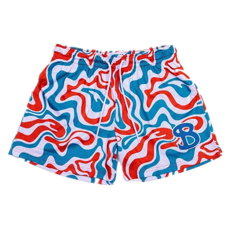 Men's Quick-Dry Breathable Mesh Beach Sports Shorts