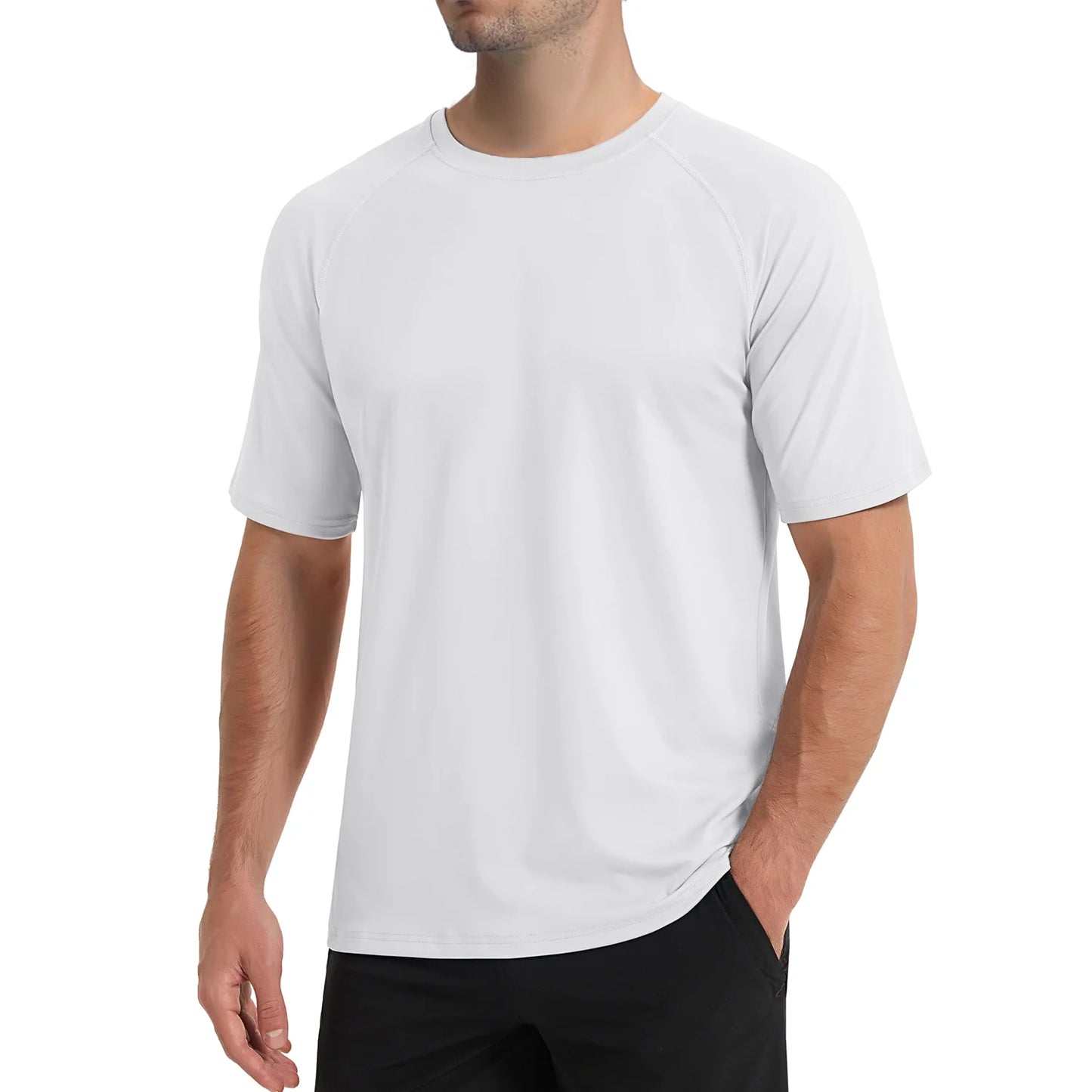 UPF 80+ Sun Protection Quick Dry Men's T Shirts