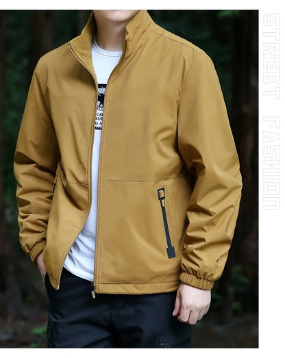 Winter Coat Man Bomber Male Casual Style Militari Jacket