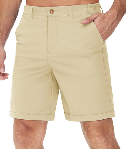 Summer Casual Shorts Mens Fit 7 Cotton Cargo Shorts