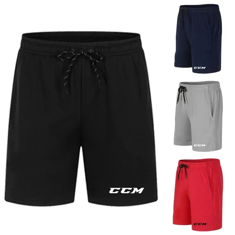 CCM Summer New Men's Jogger Running Shorts Quick Dry Mesh