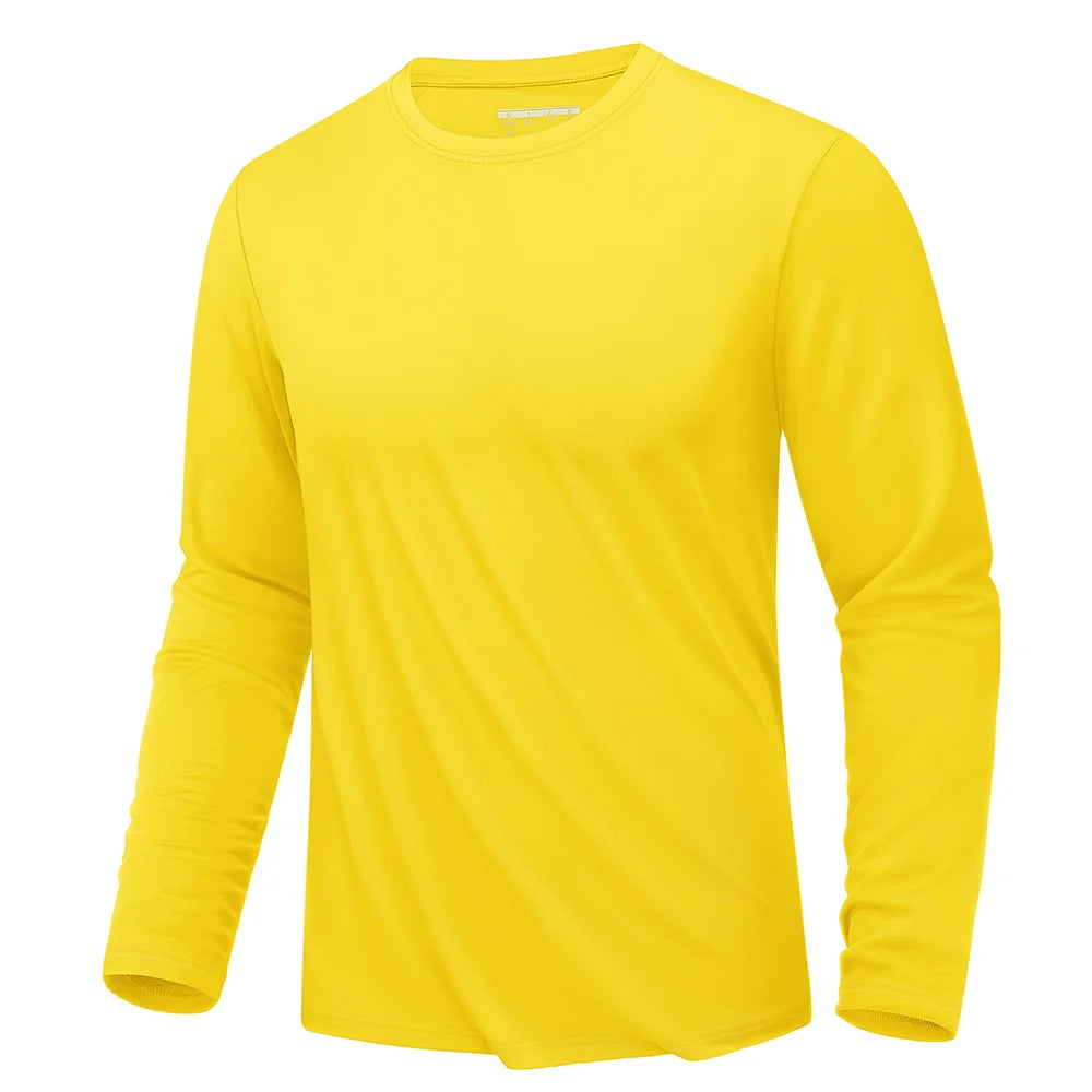 UPF 80+ Sun Protection T-Shirts Quick Dry Long Sleeve