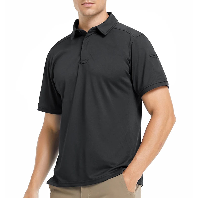 Men's Plain Golf Apparel & Performance Polo Golf Shirt