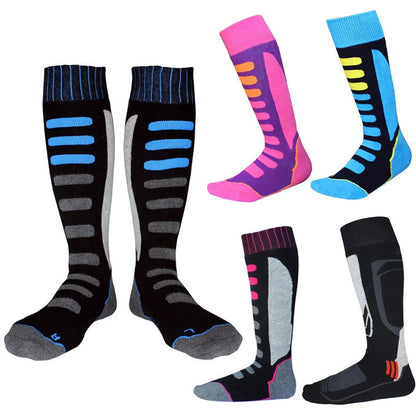 2024 New Cotton Thermal Winter Ski Socks For Men Women