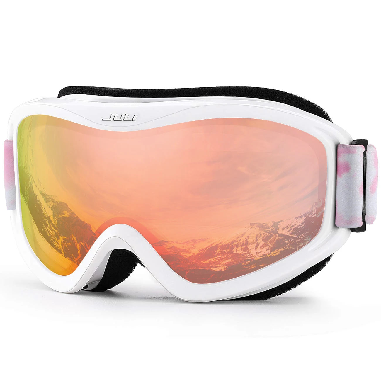Juli Unisex Anti-Fog Ski Goggles for Winter Sports
