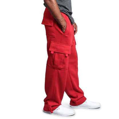 Mens Sweatpants Straight Fit Joggers for Sports Streetwear