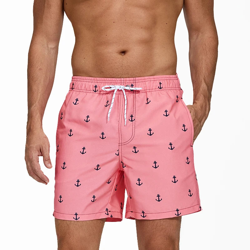 Men's Classic Swim trunk Beach Shorts Quick Dry