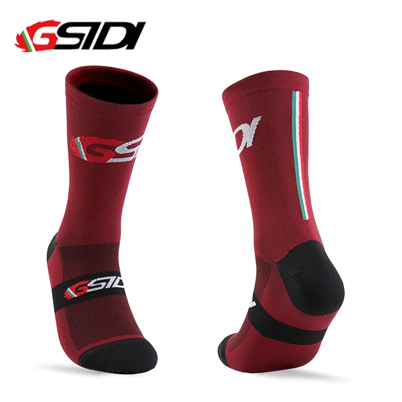 Gsidi New Cycling Socks High Quality Compression Men Women