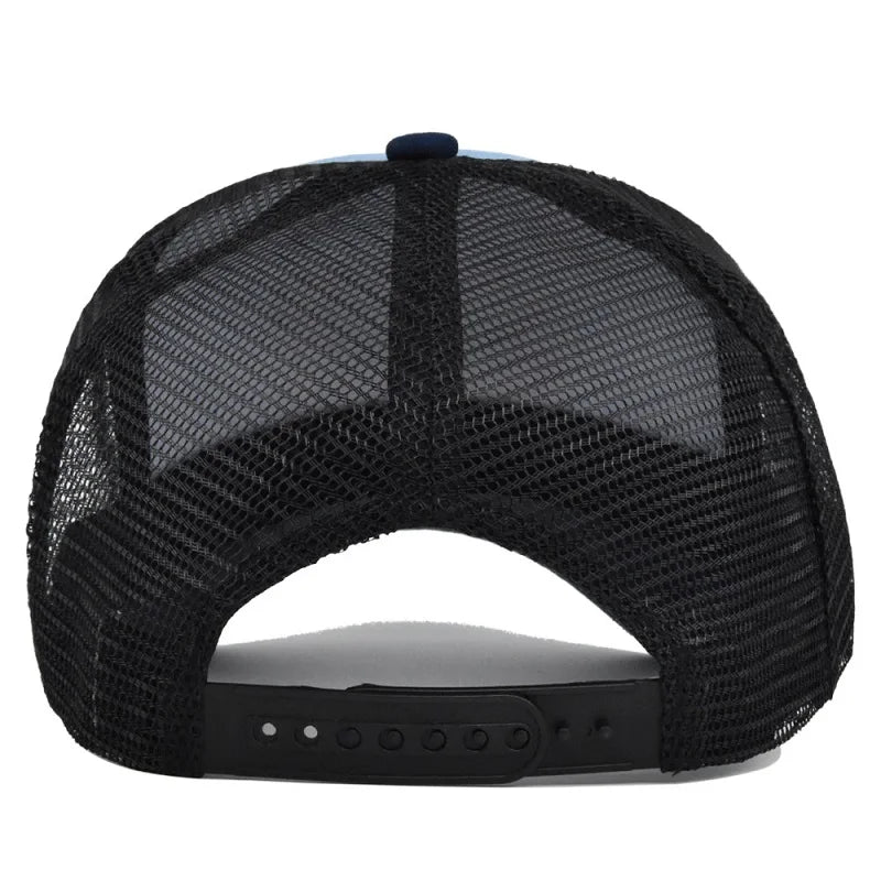 Unisex Snapback Caps Men Breathable Mesh Hats for Women