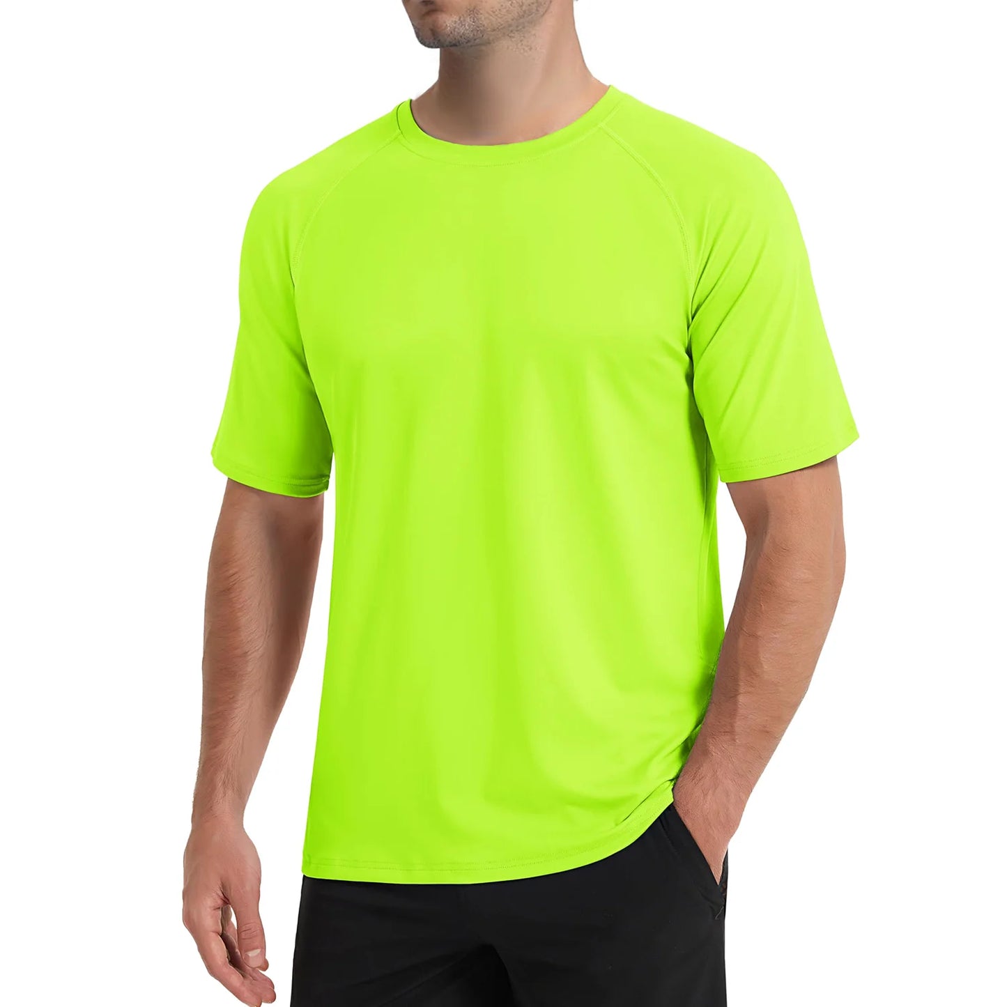 UPF 80+ Sun Protection Quick Dry Men's T Shirts