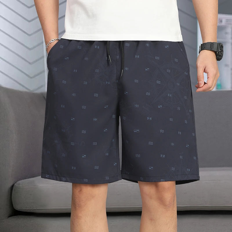 Men's Versatile Cotton Shorts Summer Thin Loose Casual Pants