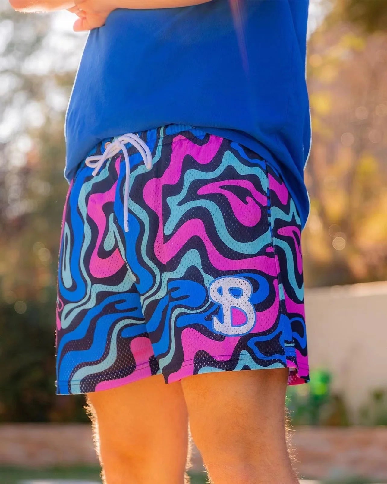 Men's Quick-Dry Breathable Mesh Beach Sports Shorts