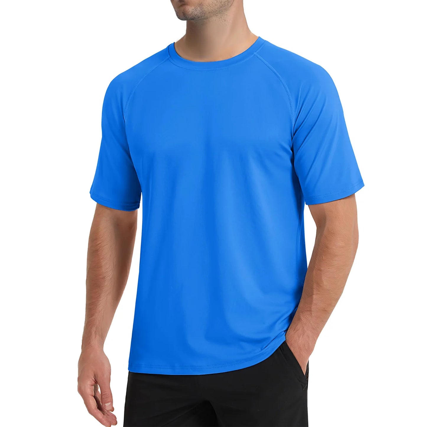 UPF 80+ Sun Protection Quick Dry Men's T Shirts