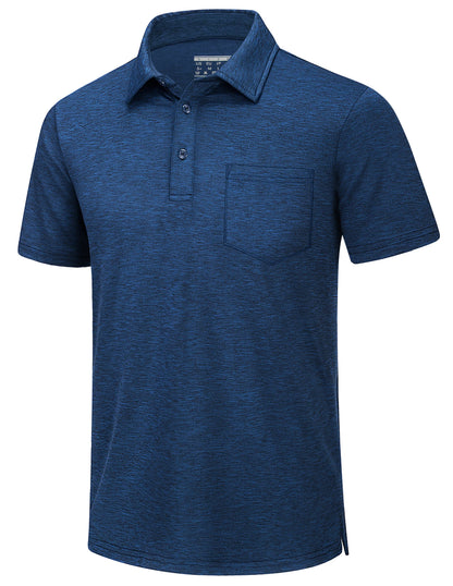 Men's Quick-Dry Polo Shirt – Lightweight Summer Sports Tee for Golf, Tennis & Outdoor Activities