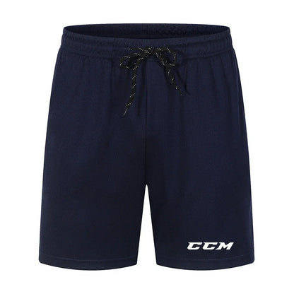 CCM Summer New Men's Jogger Running Shorts Quick Dry Mesh