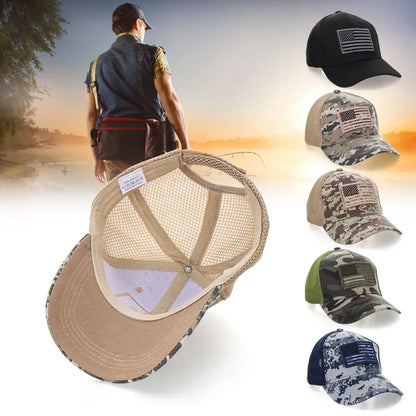 Fashion Men Sport Baseball Cap Outdoor Anti-UV Sun Cap