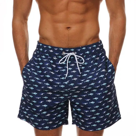 Men's Classic Swim trunk Beach Shorts Quick Dry