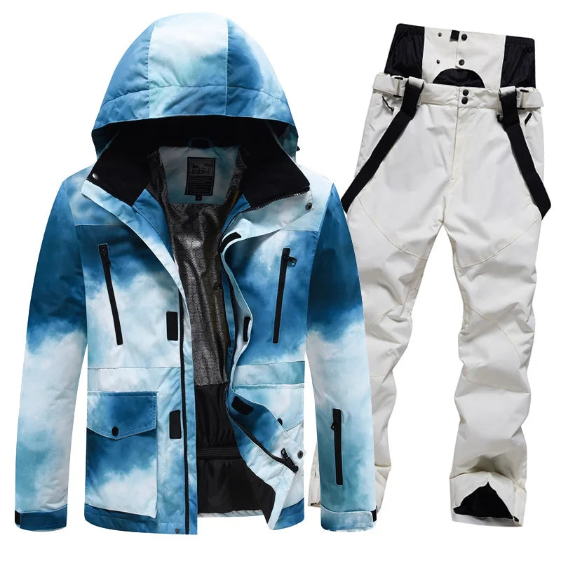 New Ski Suits Warm Winter Waterproof Sports Mountain Skiing