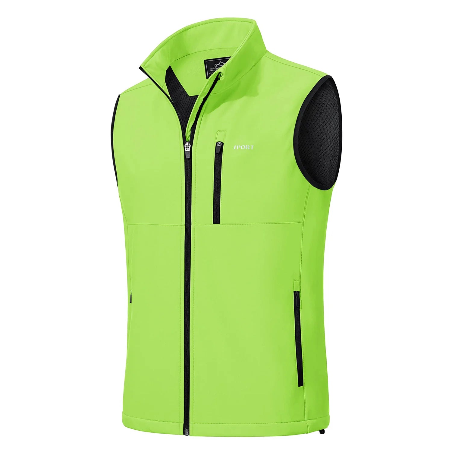 Men's Summer Lightweight Hiking Vest – Windproof, Sleeveless Work Jacket for Outdoor Activities, Climbing, Camping, and Fishing