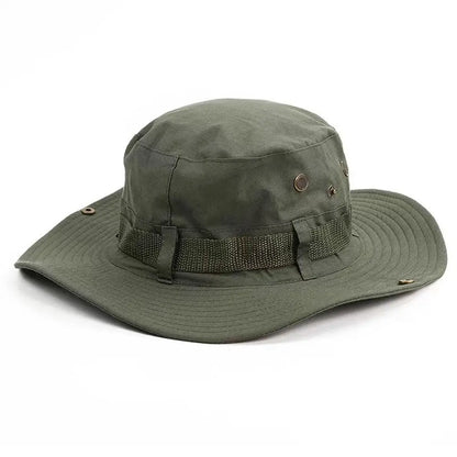 Summer Men's Fishing Bucket Hat Anti-UV Sun Protection