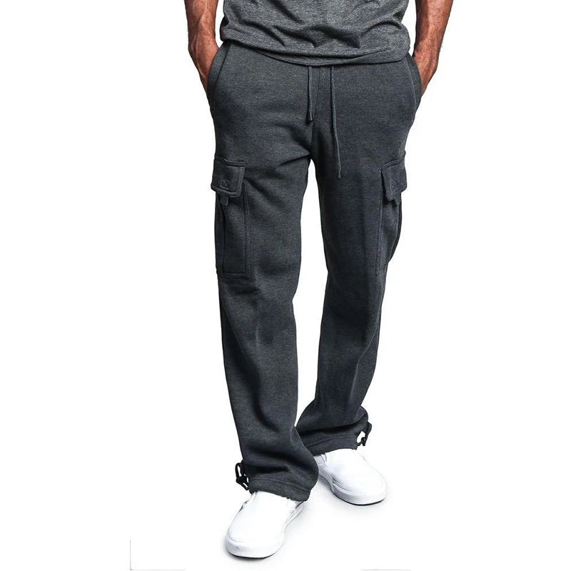 Mens Sweatpants Straight Fit Joggers for Sports Streetwear