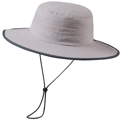 UPF 50+ Foldable Water-Resistant Sun Bucket Hat Outdoor