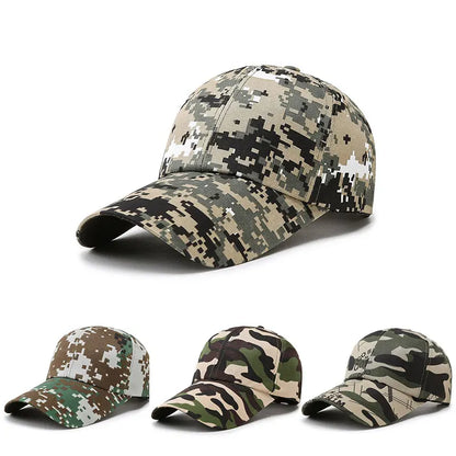 2024 Camouflage Hat Outdoor Sport Snap Back Cap For Men