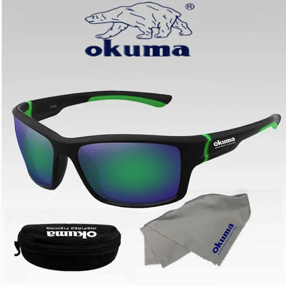 Okuma UV400 Fishing Sunglasses Men's Driving Shades Eyewear