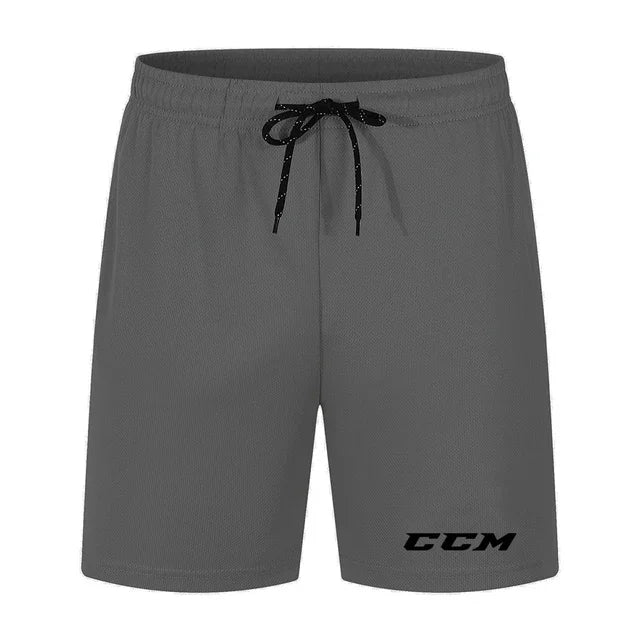 CCM Summer New Men's Jogger Running Shorts Quick Dry Mesh