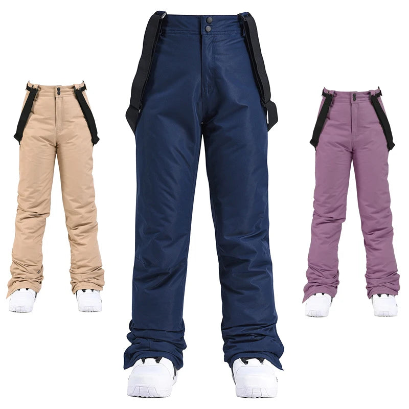 Women Winter Pant High Quality Men Thick Warm Skiing Pants