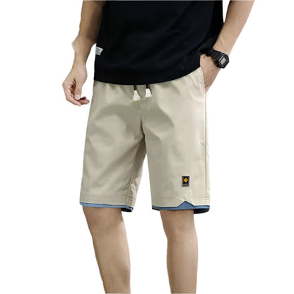 Men's Shorts Summer New Loose Elastic Waist Casual Trend