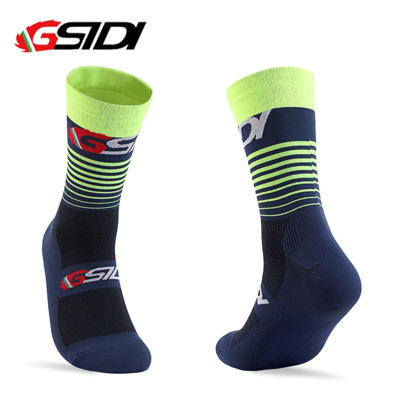 Gsidi New Cycling Socks High Quality Compression Men Women