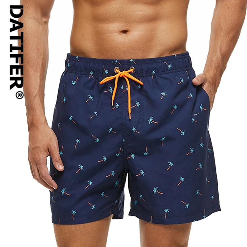 Men's Classic Swim trunk Beach Shorts Quick Dry