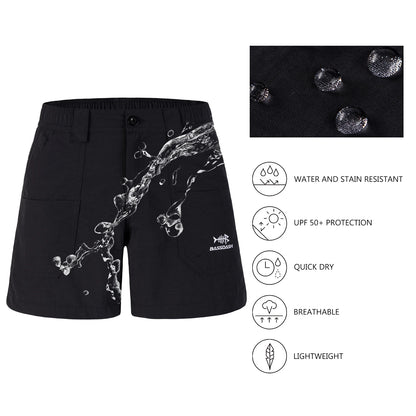 Bassdash Youth 5 Inch Fishing Shorts UPF 50 Quick Dry