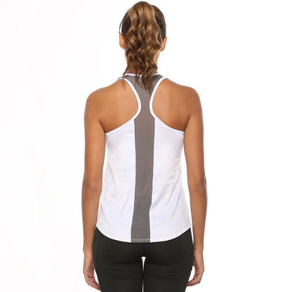 Summer Running Vest Women's Sleeveless Tank Tops Vests