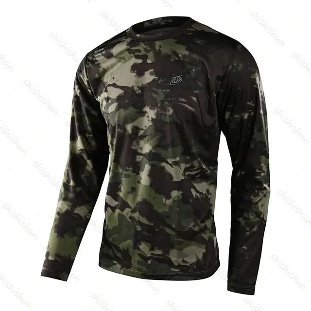 2025 Mountain Enduro MTB Shirt Long Sleeve Downhill Jersey